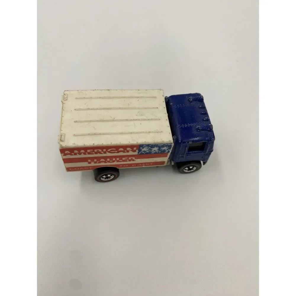 Hot‎ Wheels Redline 1973 Hong Kong American Hauler Box Truck Vintage Flag